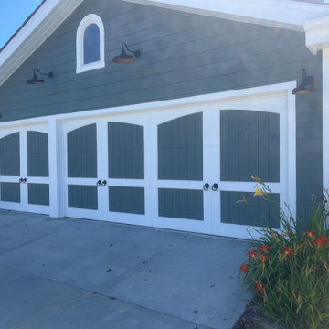 Custom Paint Grade Garage Doors