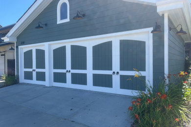 Example of a beach style garage design in Orange County