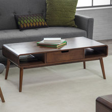 MCM / Coffee Table & Ottomans