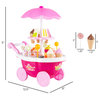 Kids Ice Cream Cart Mini Pretend Play Food Stand Hey! Play!