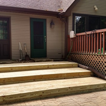 6 x 6 Timber Steps