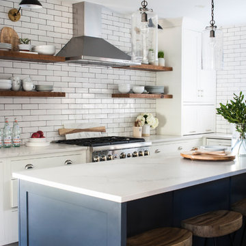 Kate Marker Interiors / Chestnut Project kitchen