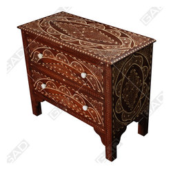 WOOD EN BONE 4 DRAWER SIDE BOARD - Furniture