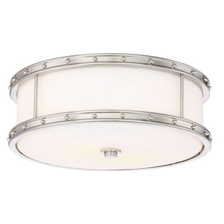 LED Flush Mount 827-84-L, Brushed Nickel - Transitional - Flush-mount ...