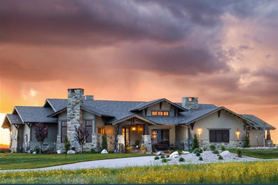 Large house exterior idea in Boise