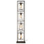 Winston Floor Lamp 4X Cubic Tower, Industrial Design