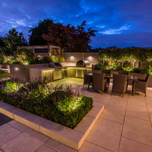 outdoor kitchen