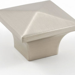 PYRAMID SQUARE KNOB - Cabinet And Drawer Knobs