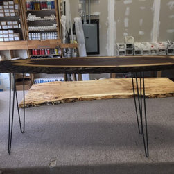 Black Walnut Sofa Table - Coffee And Accent Tables