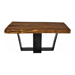 Walnut Slab Coffee Table - Coffee Tables