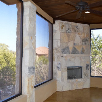 Cool breezes or warm fires, ...bugs not welcome