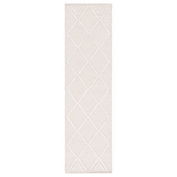 Safavieh Natura Collection NAT832A Rug, Ivory, 2'3" x 8'