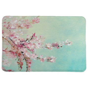 Cherry Blossoms Memory Foam Rug, 2'x3'
