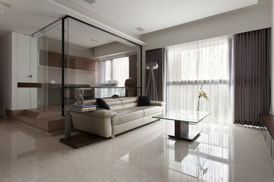 Hillview 128 Condo Design by SpaceArt - Modern Living Room Design