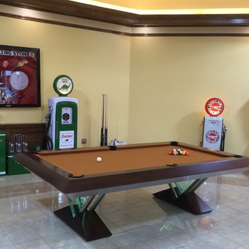 Glass Pool Table by MITCHELL Pool Tables