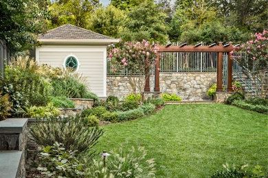 This is an example of a traditional landscaping in DC Metro.