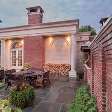 Brick patio