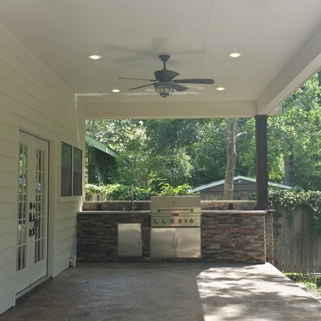 2nd floor addition over 9 car garage