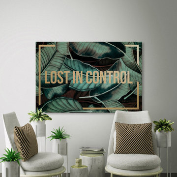 "Lost in Control" Painting Print on Wrapped Canvas