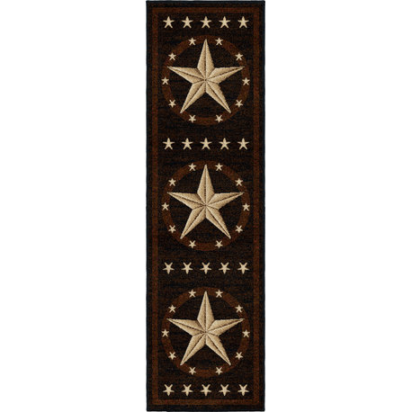 Western Star Rug, 2'3"x7'7"