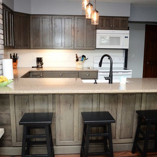 La Porte Indiana, Haas Signature Collection, Rustic Hickory Kitchen