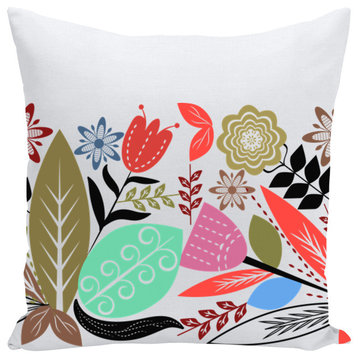 Blossom Throw Pillow, 20x20, Cover Only