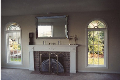 Arts and crafts home design photo in Seattle