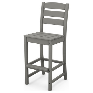 Lakeside Bar Side Chair, Slate Gray