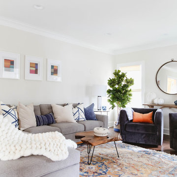 Our Houzz: Bright, Breezy Living Room Caps a Hectic Renovation