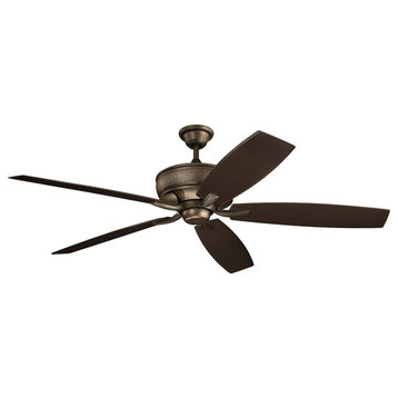 Kichler Monarch Patio 70" Ceiling Fan 310206WCP, Weathered Copper