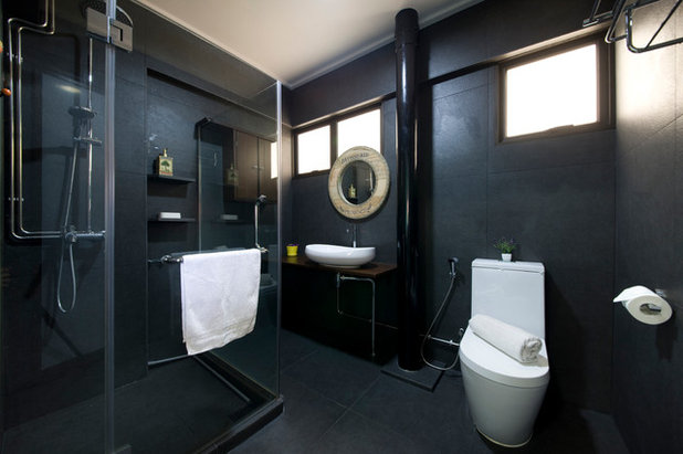 How to Decorate Around Exposed HDB Piping Houzz