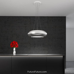 30&Prime; Orbit Inox Island Range Hood - Range Hoods And Vents