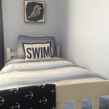 Nautical teenage room remodel