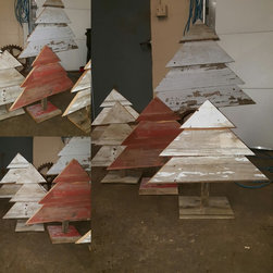 Barn wood Christmas trees - Decorative Objects And Figurines