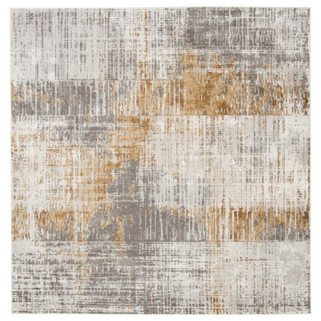 Safavieh Craft Collection CFT874 Rug, Grey/Beige, 4' Square
