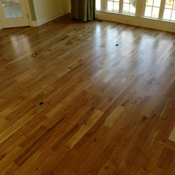 Custom Hand Beveled Rustic White Oak Flooring - Hardwood Flooring