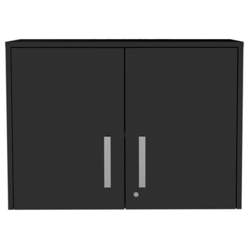 Penny Storage Cabinet- Wall Cabinet Soft Black