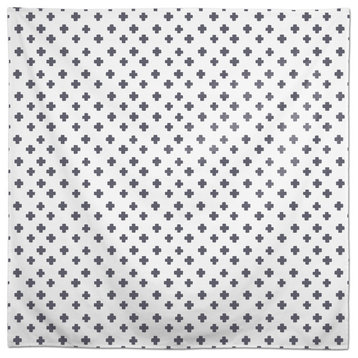 Cropattern Dark Gray 58x58 Tablecloth