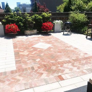 Roof terrace: Design and realization