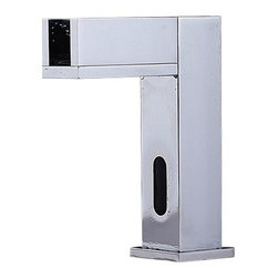 Fontana Contemporary Automatic Waterfall Sensor Faucet - Bathroom Sink Faucets