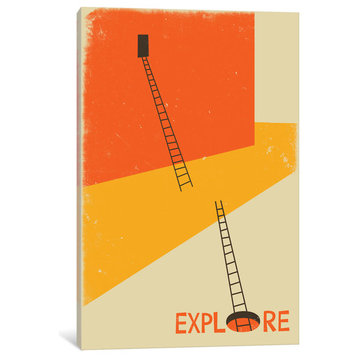 "Explore I" Print by Jazzberry Blue, 40"x26"x1.5"