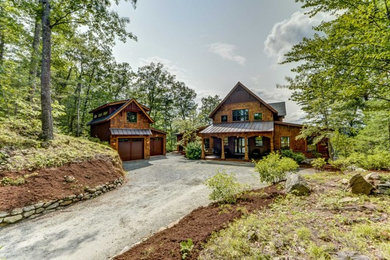 Craftsman exterior home idea in Boston