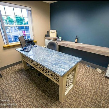 Custom Designed Offices and Reception Areas
