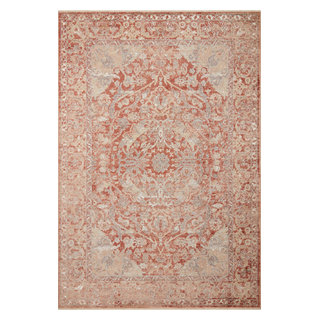 Loloi Sonnet Snn-10 Vintage/Distressed Rug, Spice/Multi, 2'6