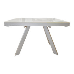 Extendable Double Leaf Glass Table by MiniMax Decor - Products