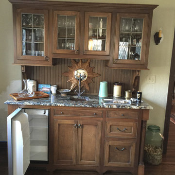 Custom cabinets sideboard bar - Bexley, Ohio