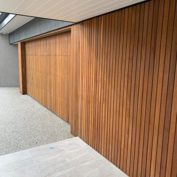 Custom Vertical Blackbutt Panel Door