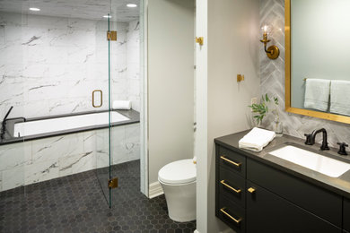 Bathroom - transitional bathroom idea in Minneapolis