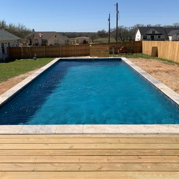 Pool Build - Beautiful Lap Pool