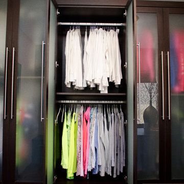 Clean and Concealed Dressing Room
